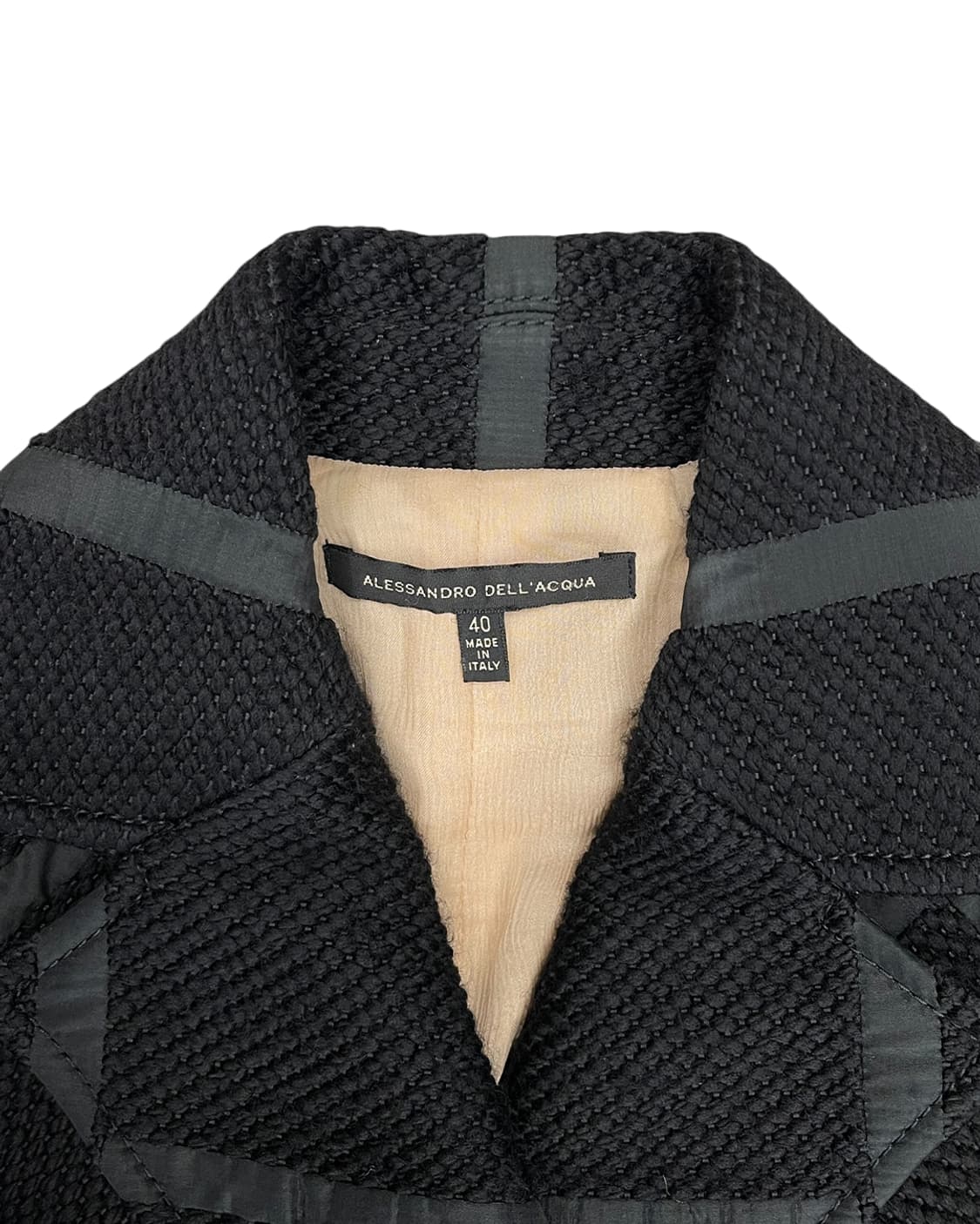 알레산드로 델라쿠아 듀얼 패턴 지오매트릭 코트 상품이미지8