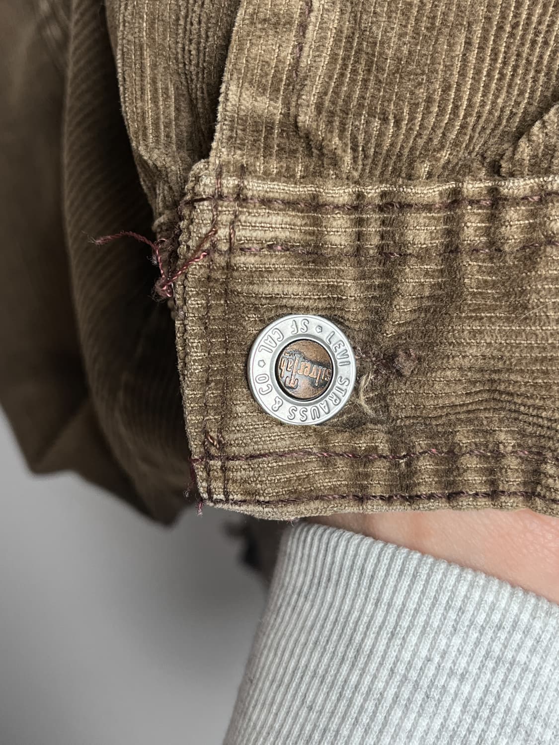90s Levis Silvertab Corduroy Jacket USA 상품이미지9