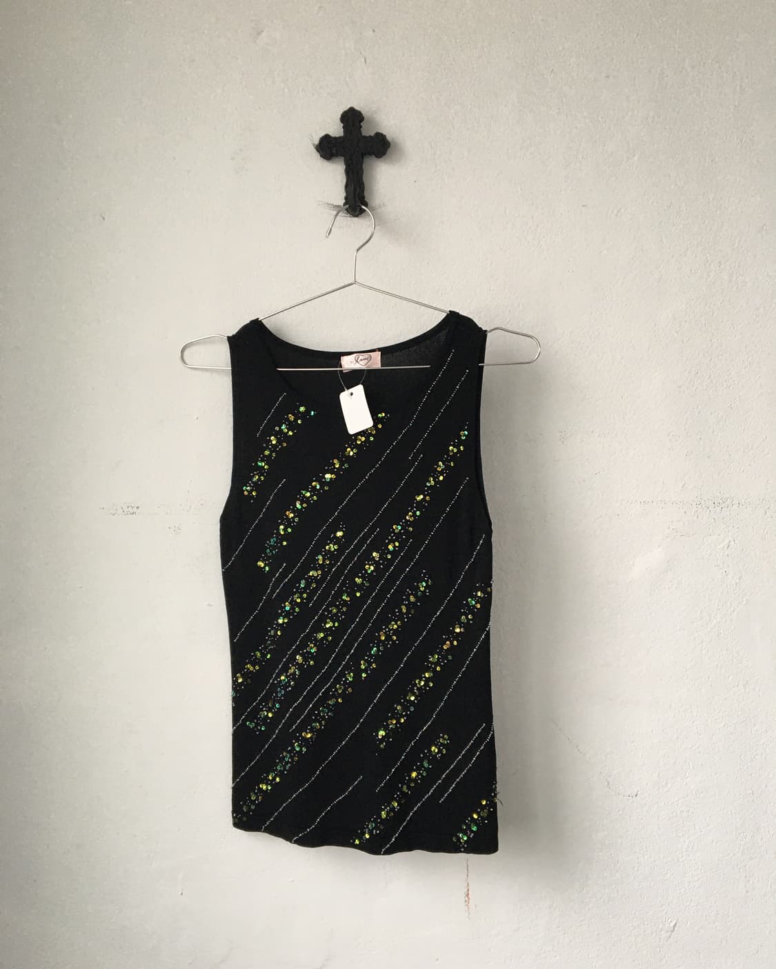  Beads point sleeveless 상품이미지1