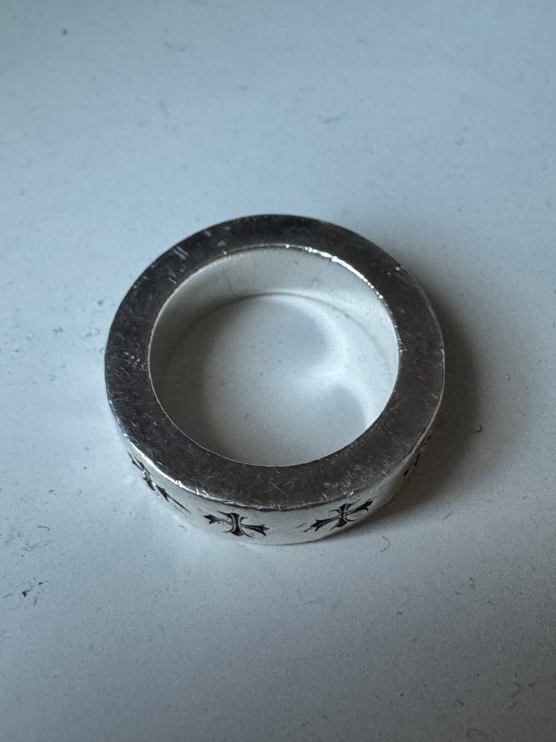 크롬하츠 스페이서 포에버링 6mm 실버 반지 상품이미지3