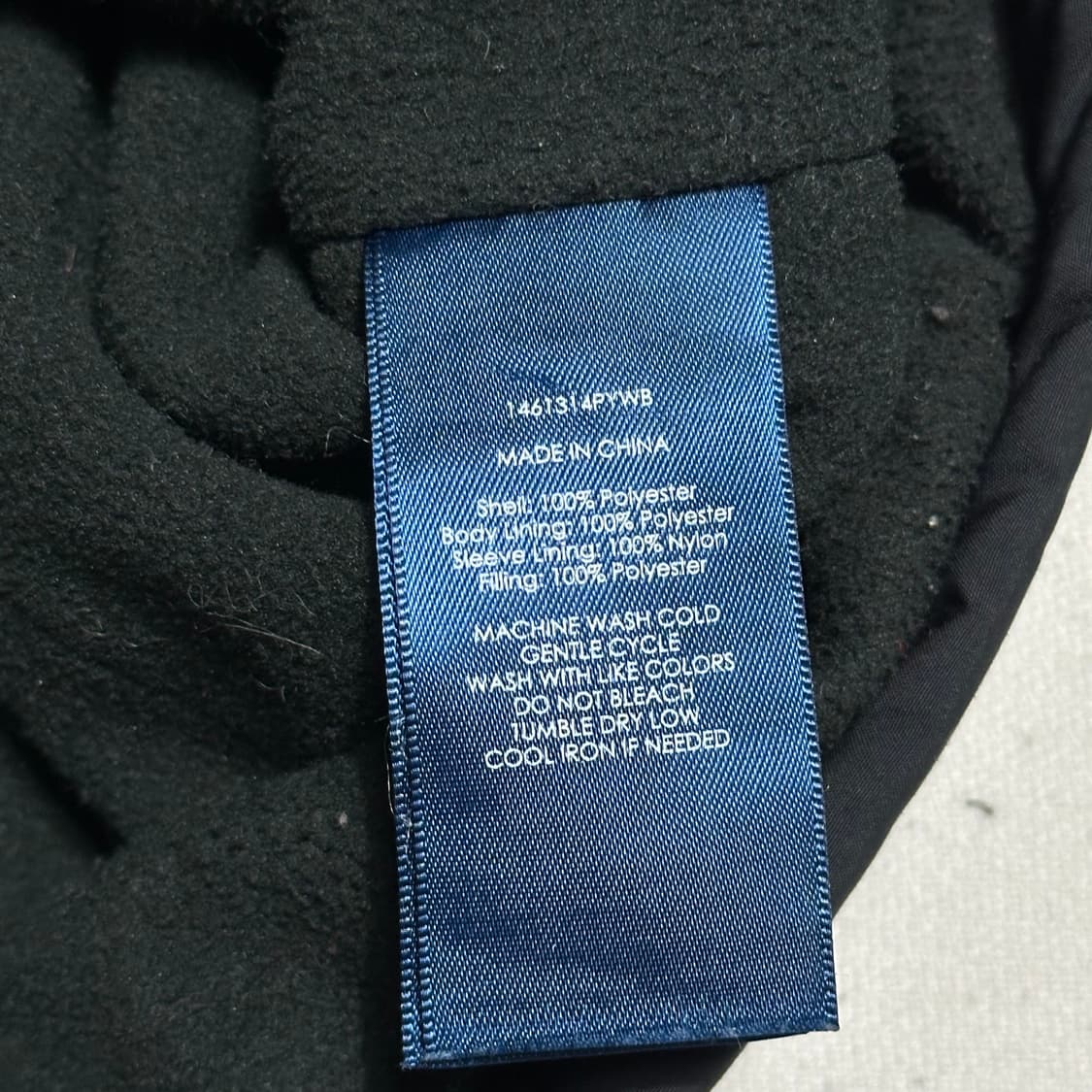 XL 폴로랄프로렌 레드 포니 블랙 점퍼 상품이미지5