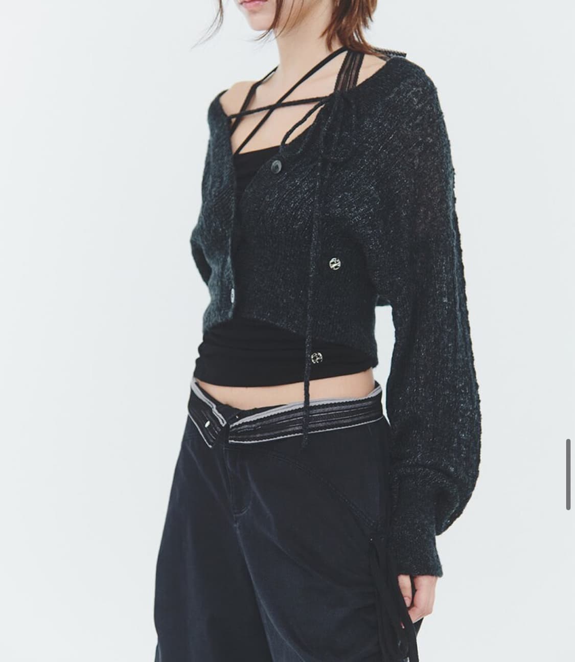 페인오어플레져 danielle mohair cardigan 상품이미지2