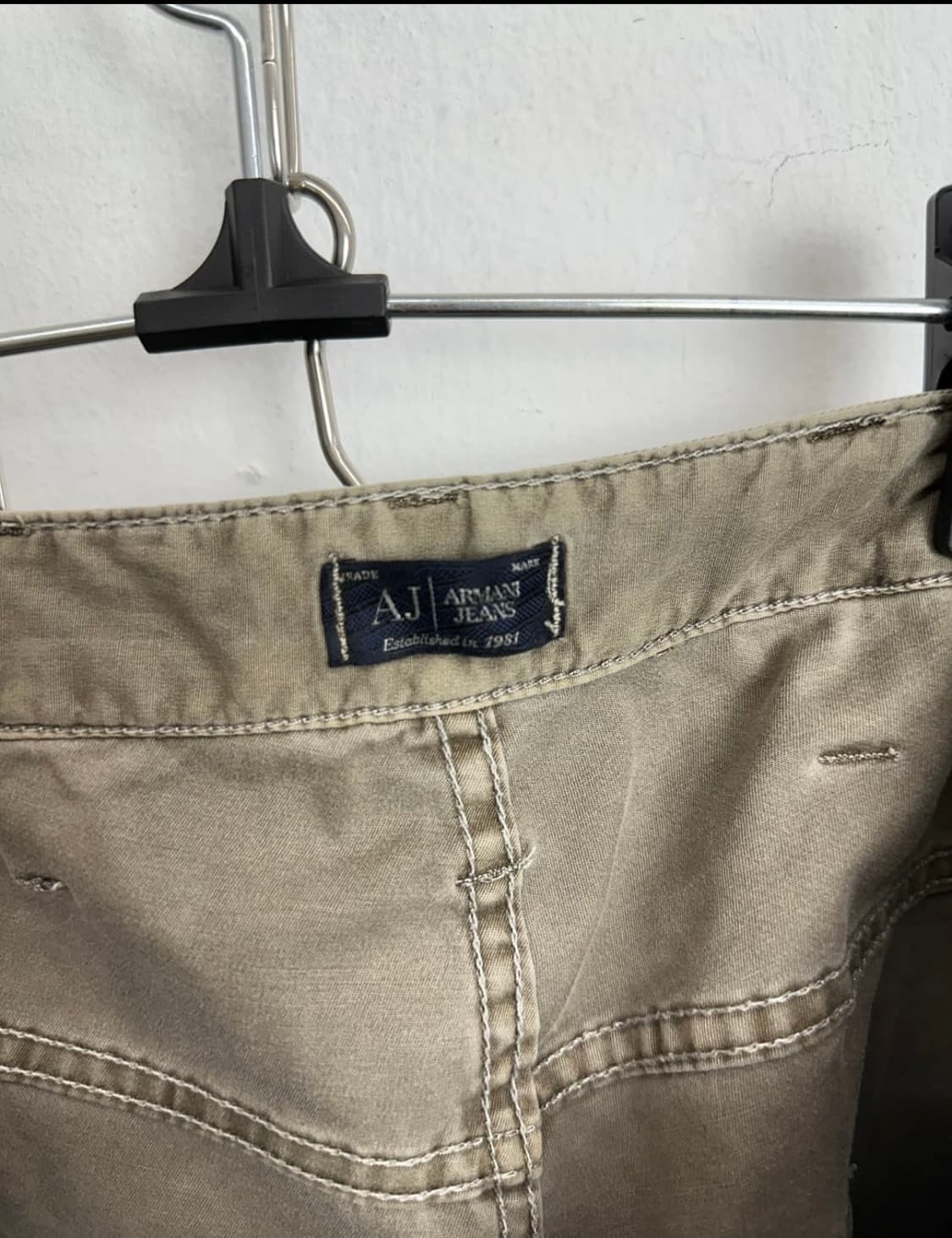 Armani Jeans Slim Khaki Olive Pants 상품이미지6