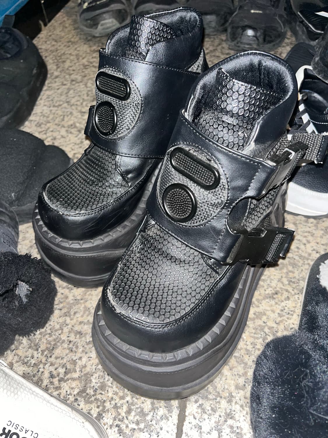 데모니아 스톰프 15 7사이즈 230-240고스펑크이모 플랫폼 지뢰계 상품이미지2