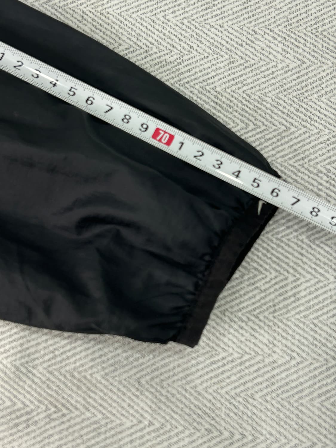 나이키 블랙 바람막이 집업 자켓 검흰 상품이미지9