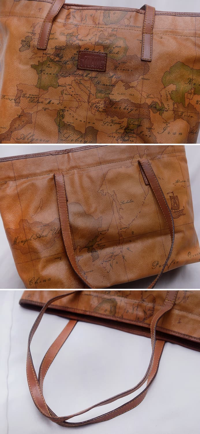 프리마 클라쎄 (Made in italy) 시그니쳐 고지도 쇼퍼백 상품이미지6