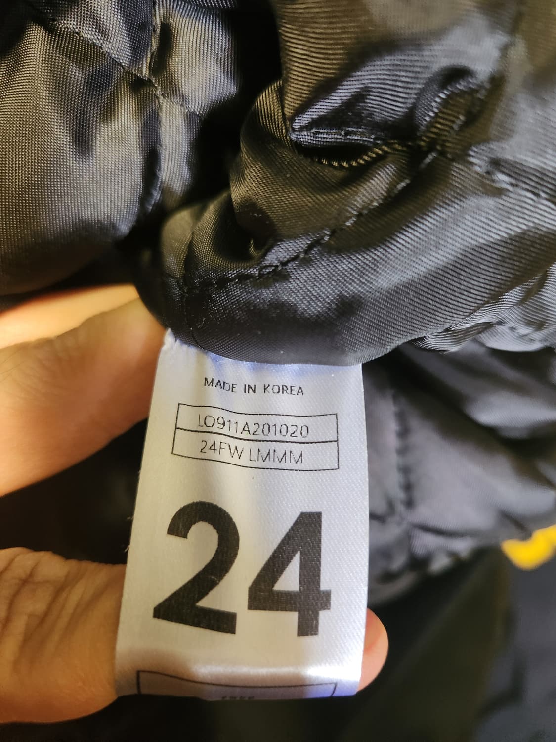 24fw 라메르마메종 그랜드 하이넥 MA-1 점퍼 F 상품이미지4