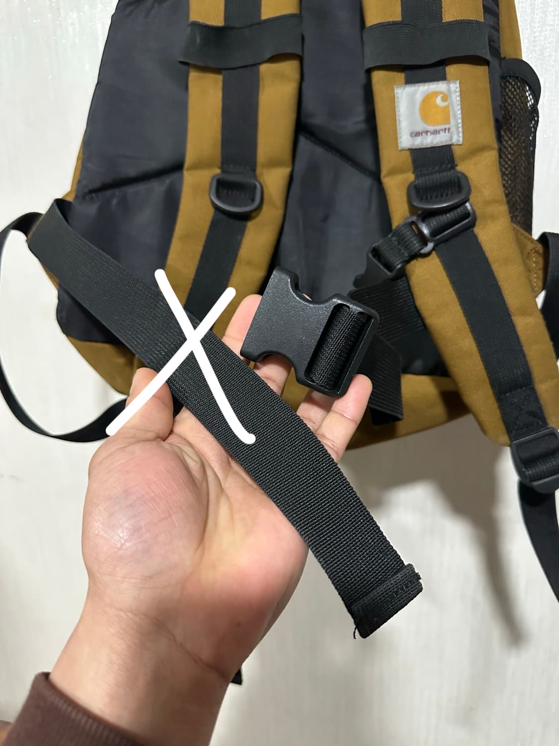 칼하트 킥플립 백팩 카멜/브라운 상품이미지10