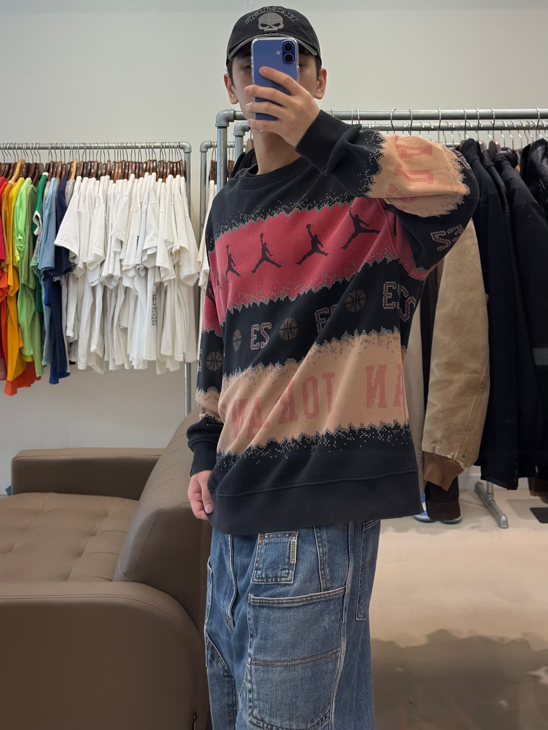 나이키 조던 에센셜 홀리데이 플리스 크루넥 상품이미지9