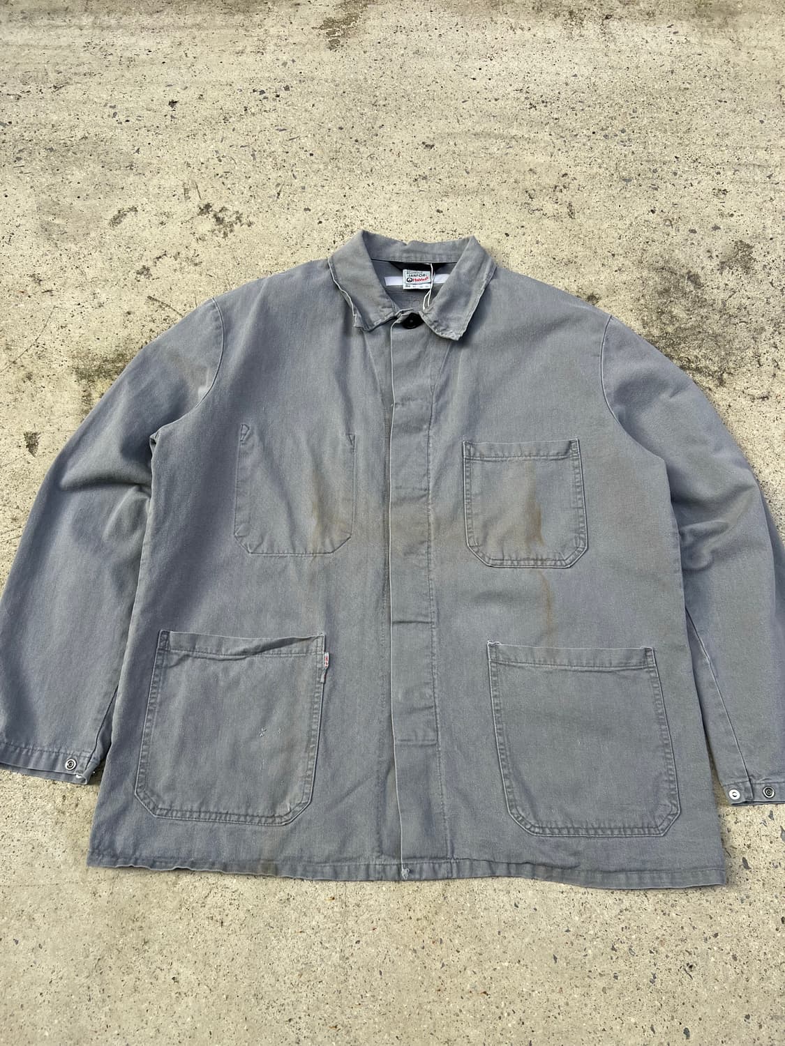 DIRTY WASHING HAVEP GREY 빈티지유럽피안워크자켓 상품이미지3