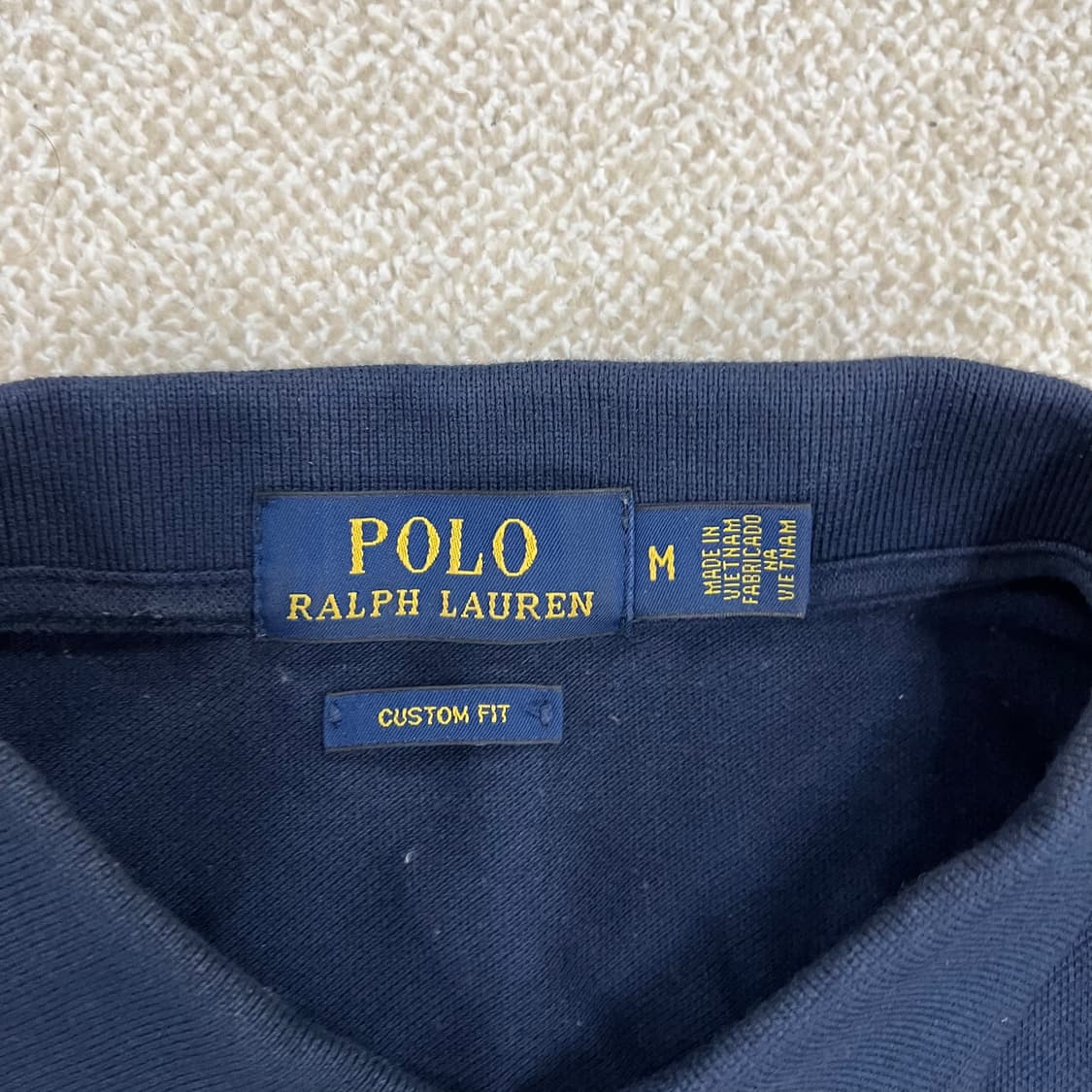 [M] 폴로랄프로렌 커스텀핏 긴팔 카라 티셔츠 0105M1 상품이미지2