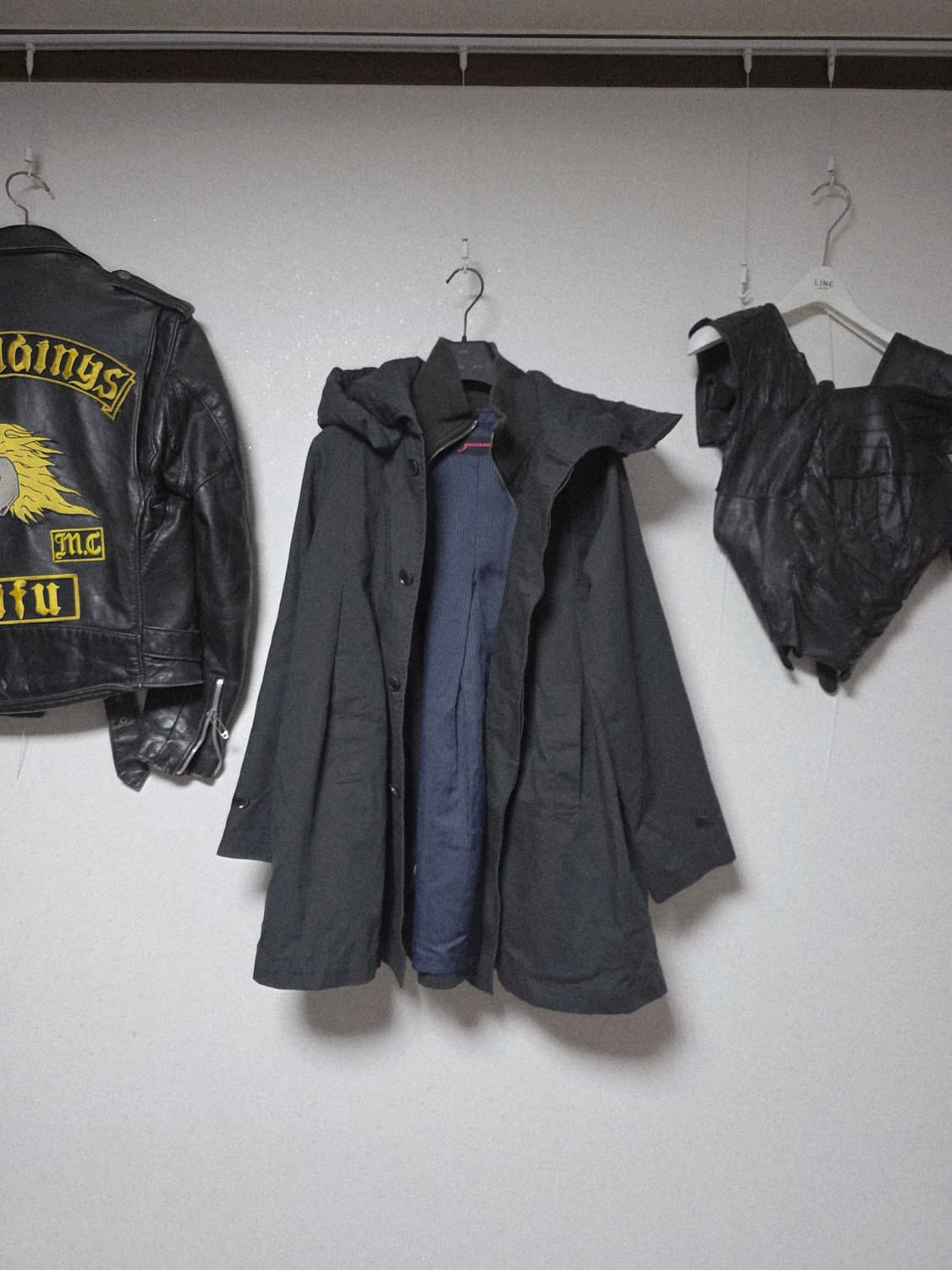 Gomme layered zip hood coat 상품이미지2