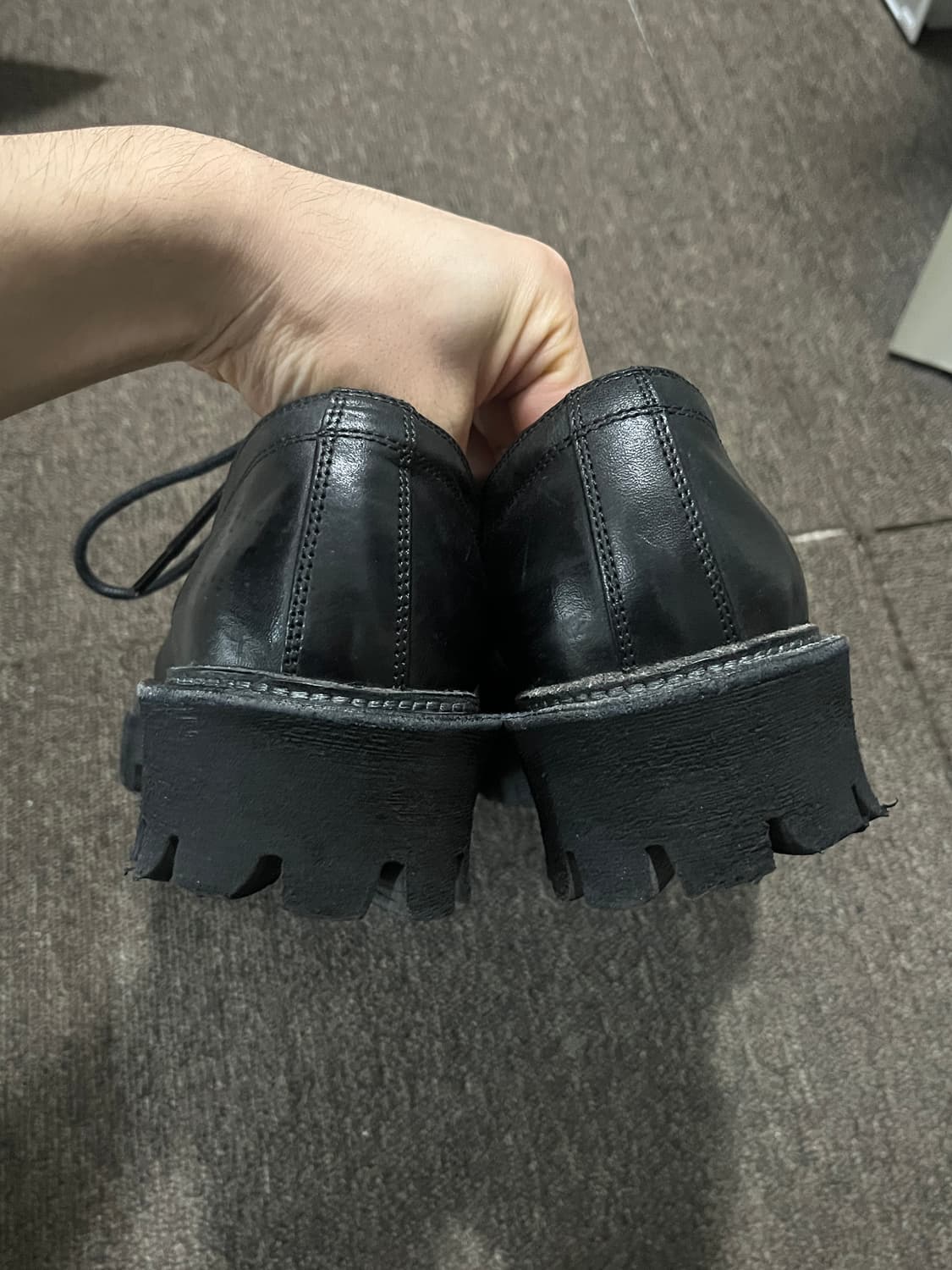 야세 6.5 페더 코만도솔 홀스하이드 더비 상품이미지3