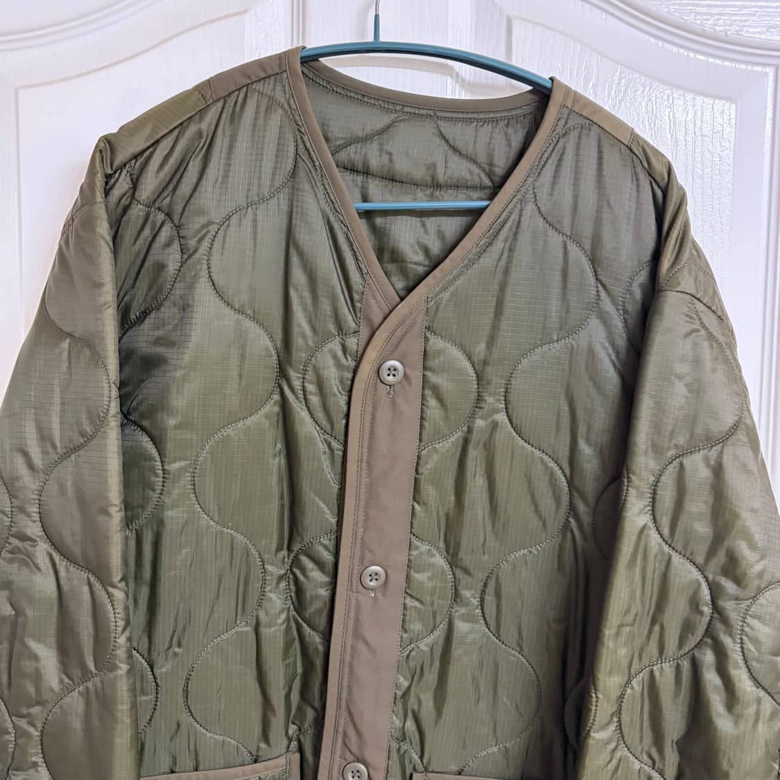 무신사스탠다드 퀼티드 밀리터리 라이너 재킷 상품이미지3