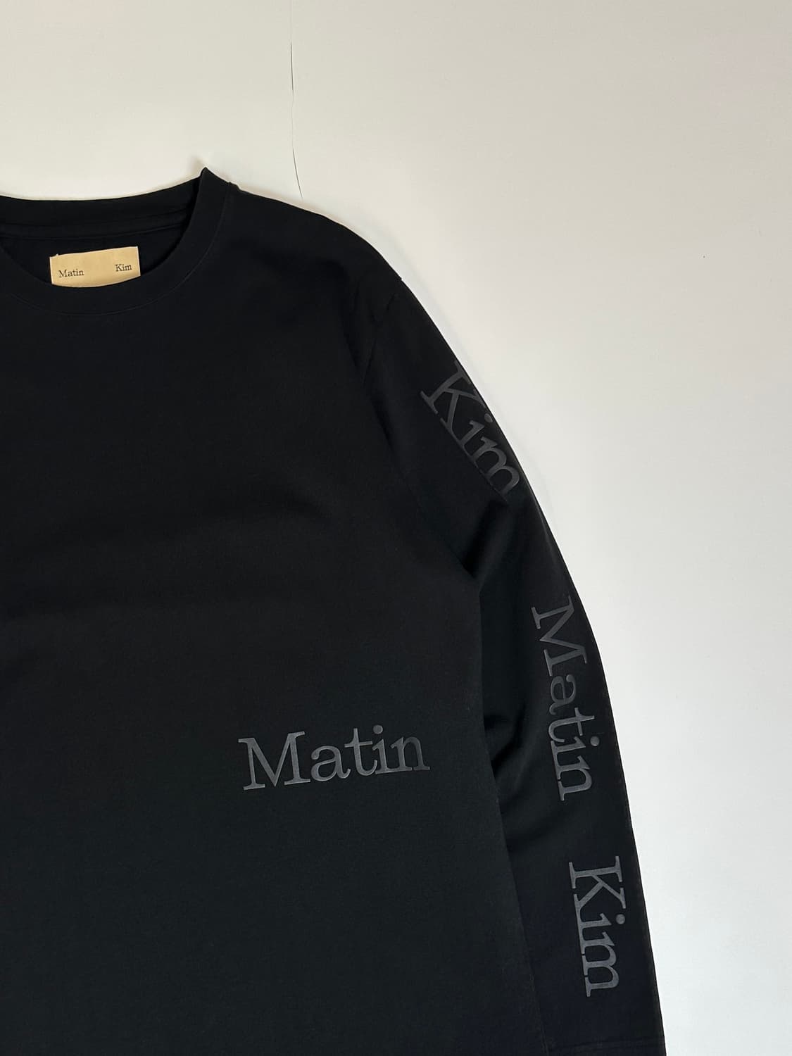 마뗑킴  로고 롱슬리브  상품이미지2