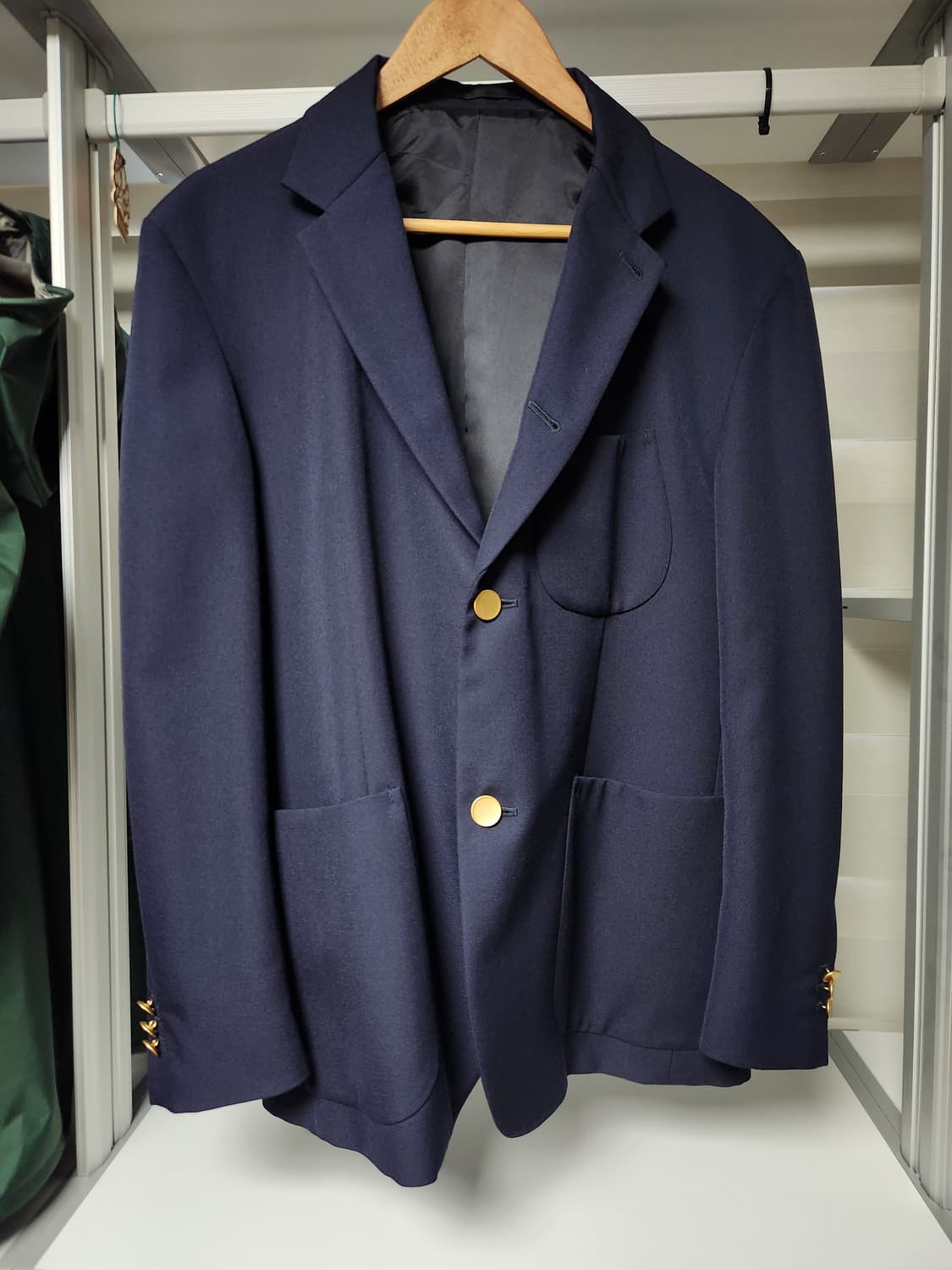 옴니갓(Omnigod) 울 서지 블레이저 4사이즈 상품이미지2