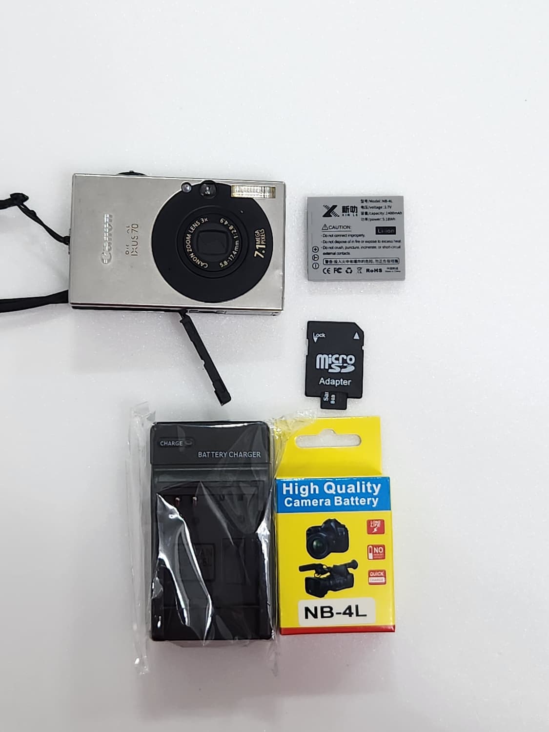 캐논 익서스70 IXUS 70 디지털 카메라 디카 빈티지디카 카메라 상품이미지2