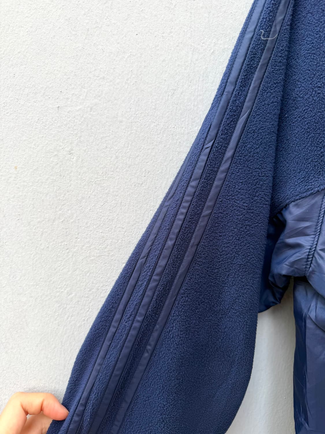 08’s 아디다스 플리스 트랙 자켓 져지 네이비 상품이미지3