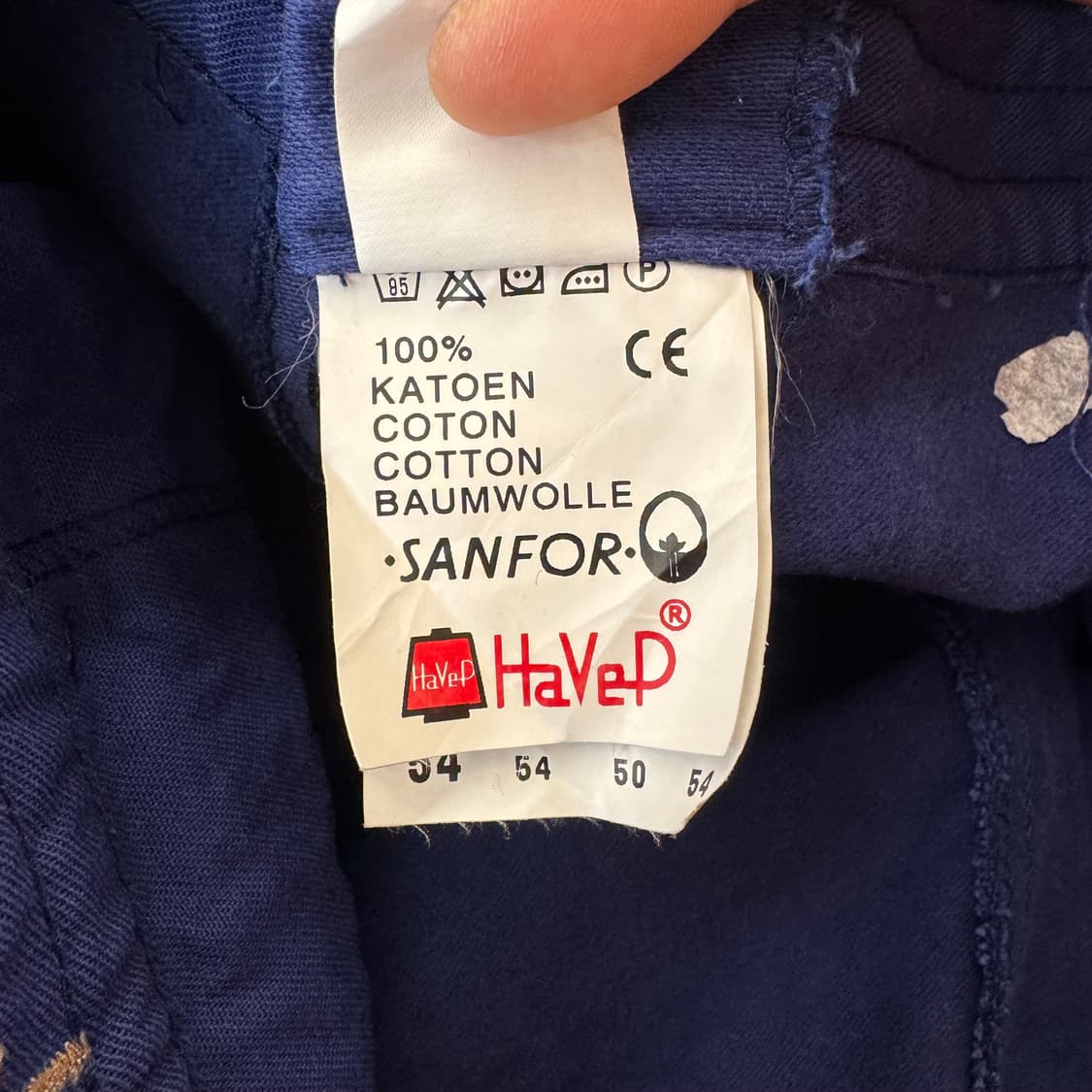 90s Havep 빈티지 몰스킨 프렌치 워크 팬츠 (32)   상품이미지7