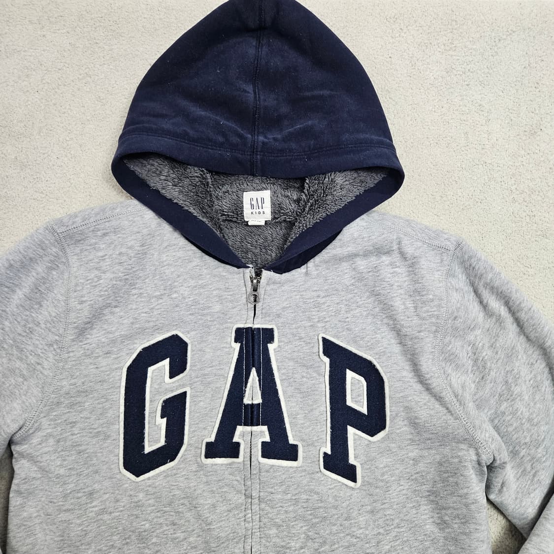 GAP 보아 후드 집업 XXL 14-16 상품이미지3