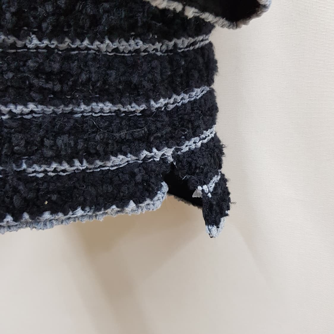 한섬 마인 텍스처드 트위드 니트 자켓 F사이즈 상품이미지3