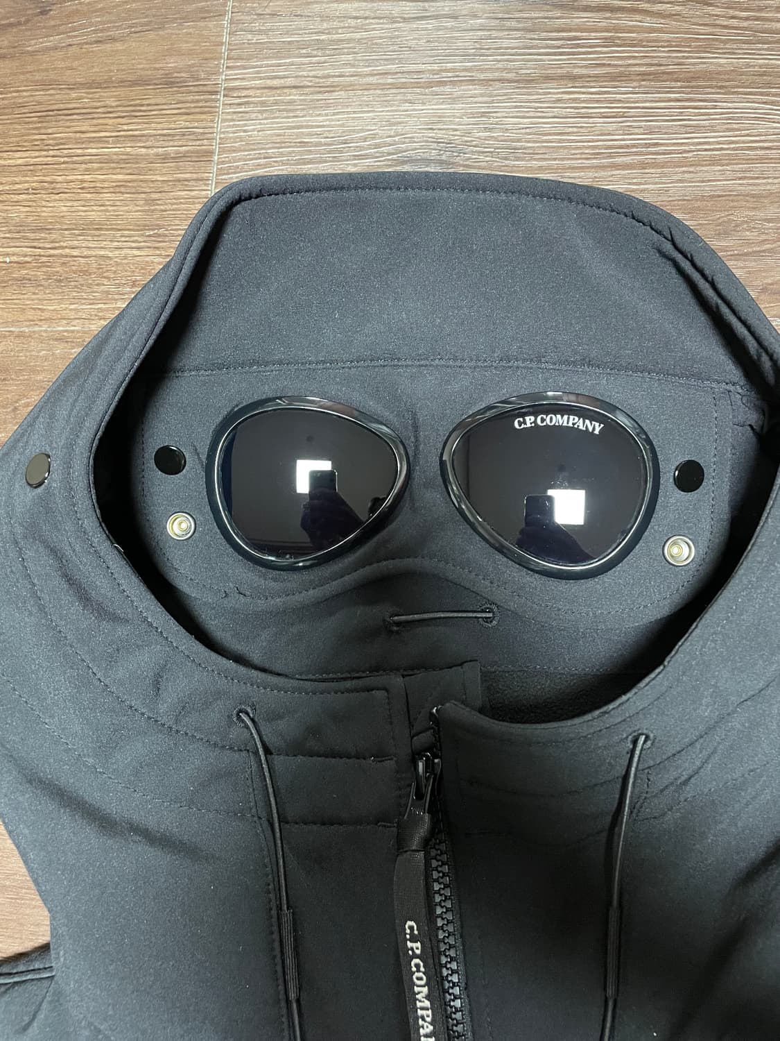 C.P. 컴퍼니 쉘-R 고글 자켓 블랙 상품이미지2