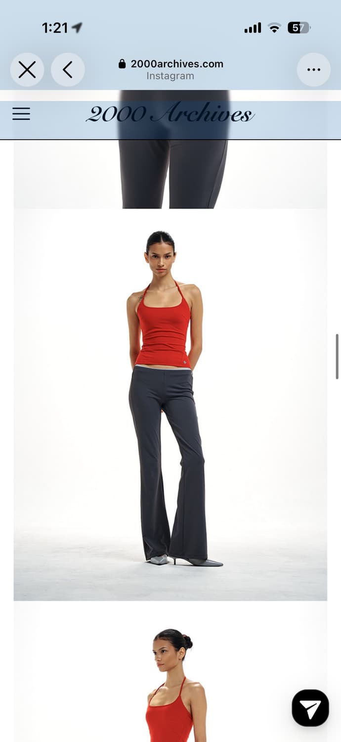 2000아카이브스 ZANE SCOOP CAMI (BERRY) 01 상품이미지2