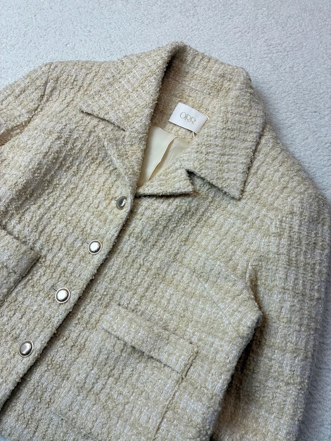 오르 ORR 23FW 크롭 트위드 자켓 PN6097 상품이미지3