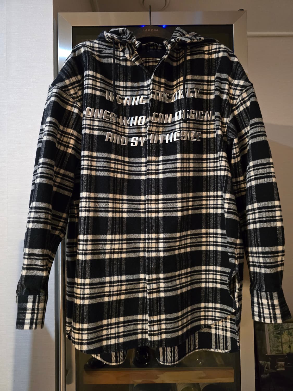 준지 후드 셔츠 얇은 코트두께감 50사이즈입니다. 상품이미지1