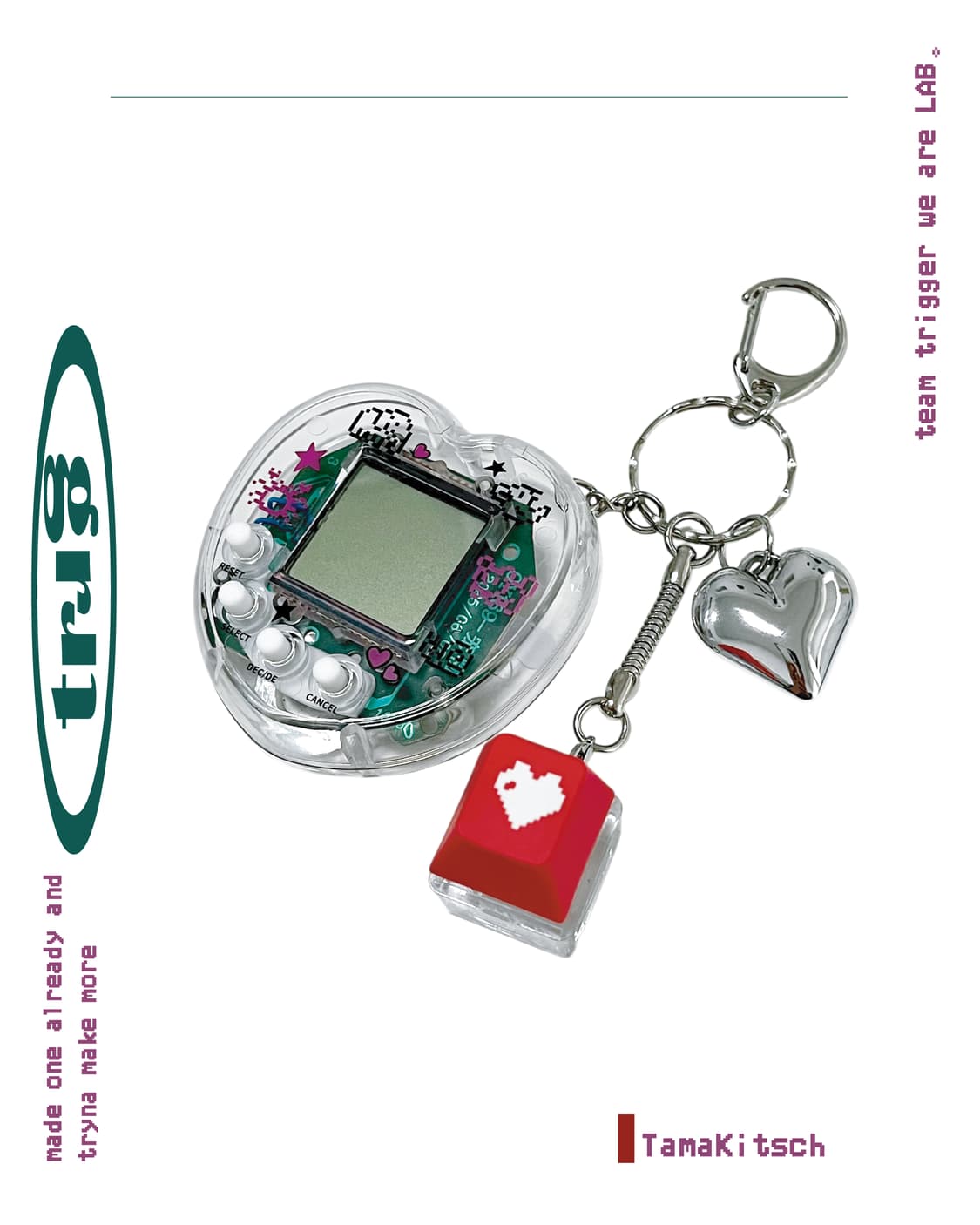 𝐓𝐚𝐦𝐚𝐊𝐢𝐭𝐬𝐜𝐡👾 키링 상품이미지1