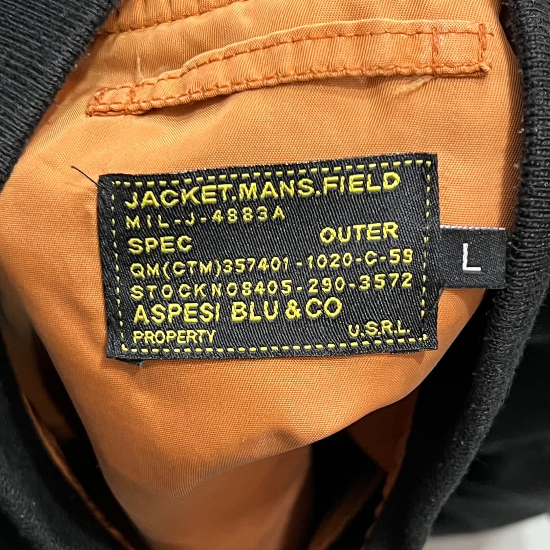  아스페시 패치 ma-1 y15623 상품이미지6