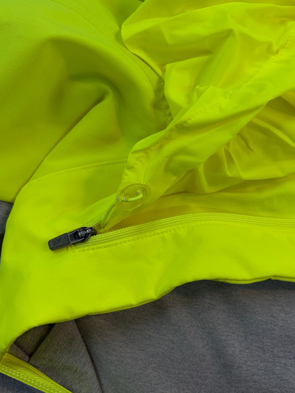 노스페이스 형광/회색 기능성 져지 바람막이 집업 (100) 상품이미지8