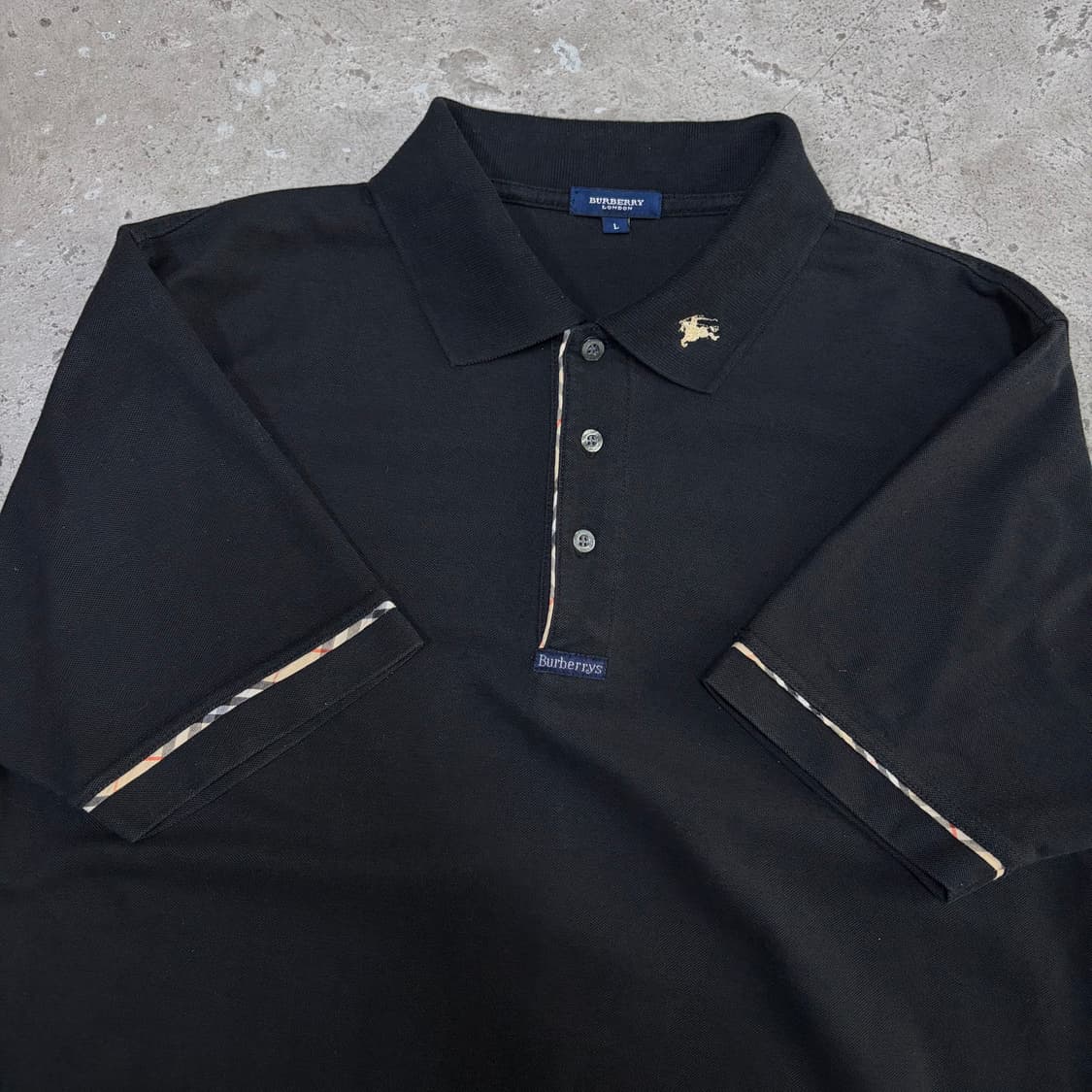 버버리 카라 반팔티[2328] 상품이미지5