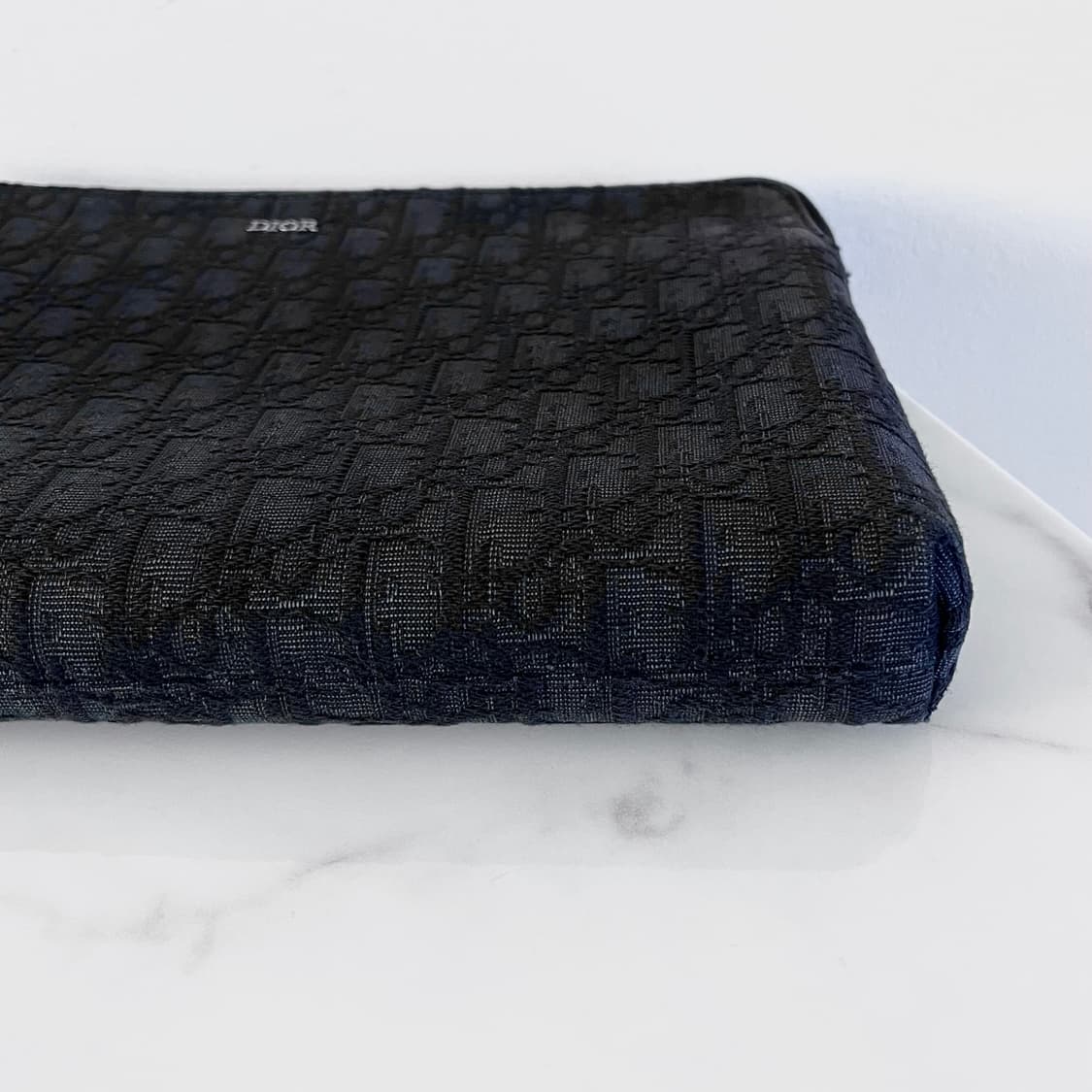 [S급/정품] 디올 오블리크 트라이앵글 클러치 백 블랙 상품이미지7