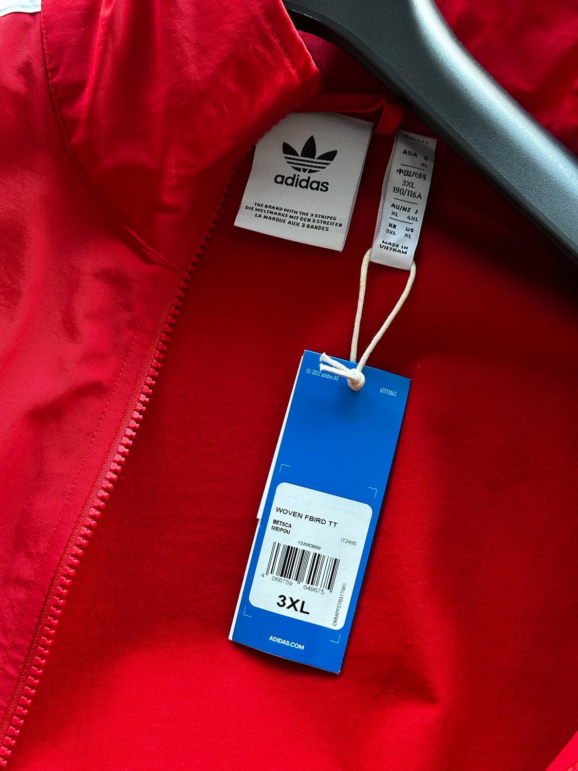 아디다스 우븐 파이어버드 트랙탑 상품이미지3