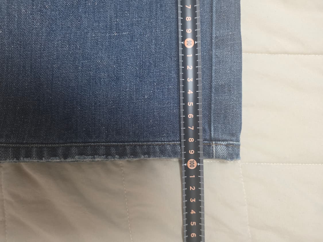 구찌 청바지 데님팬츠 50-허리 47.5, 총장 99.5 상품이미지7