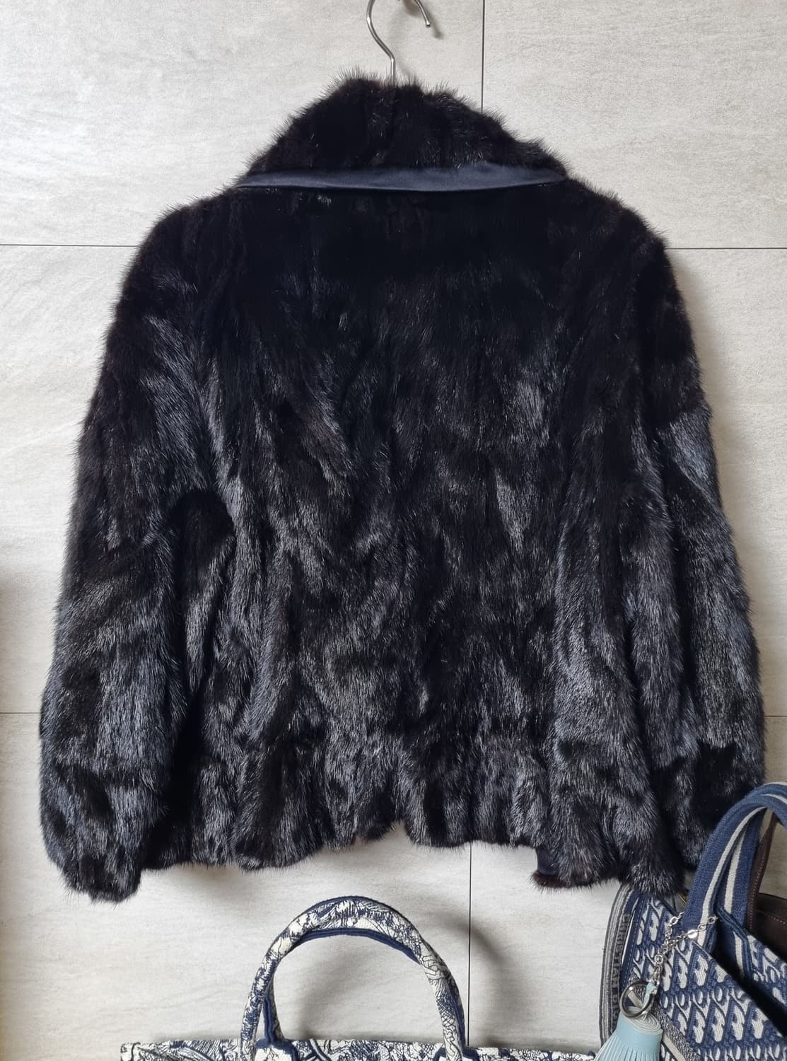 정품) 오브제 밍크 볼레르 자켓  상품이미지5