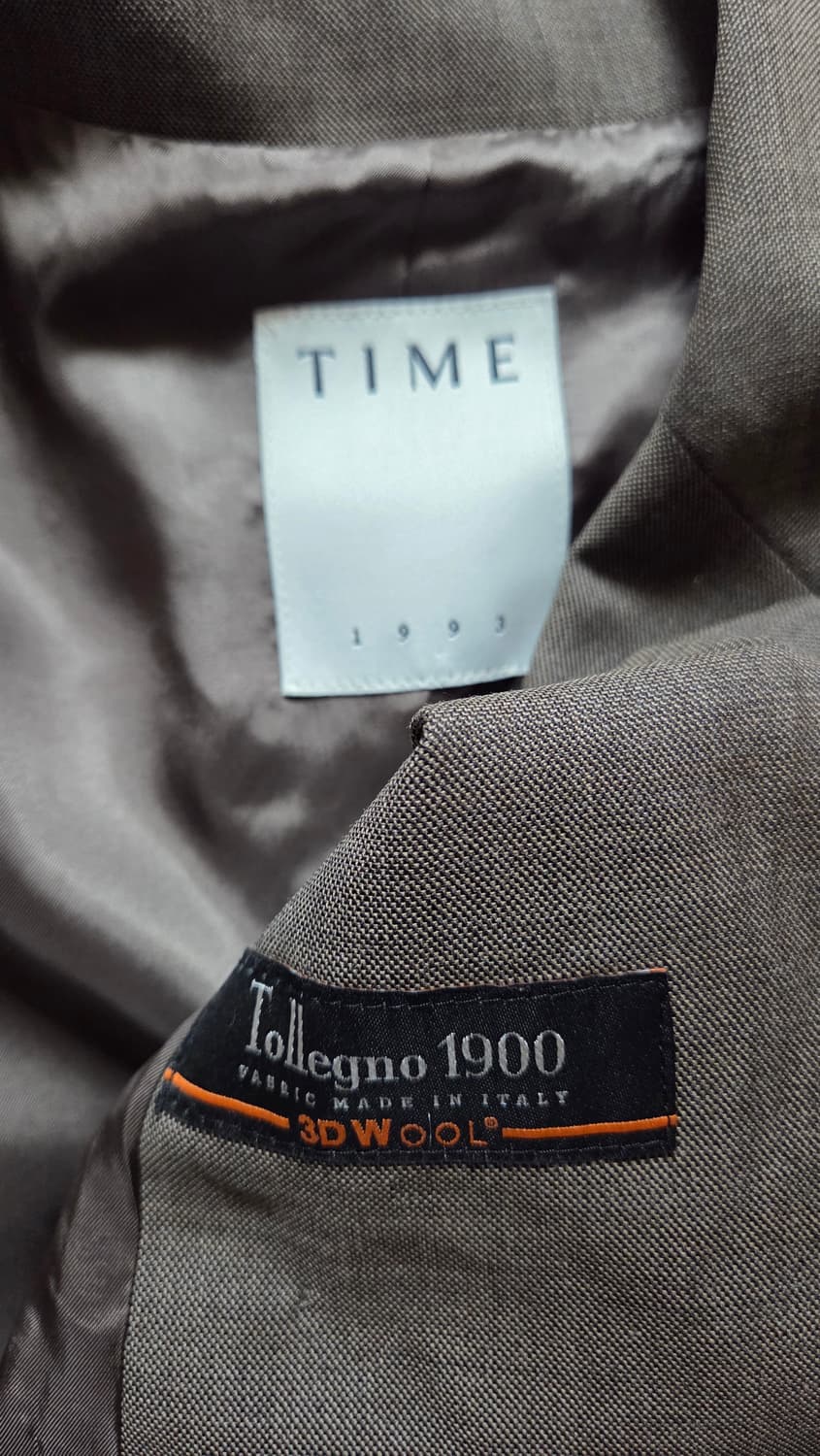 한섬 타임 2022 이태리 톨레뇨 백슬릿 더블 크롭 자켓 F 사이즈 상품이미지9