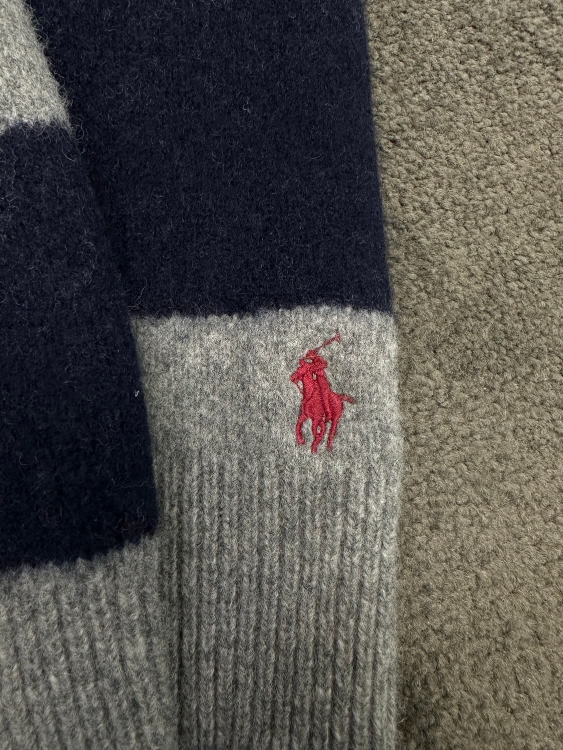 폴로 랄프로렌 럭비 니트 M 상품이미지2