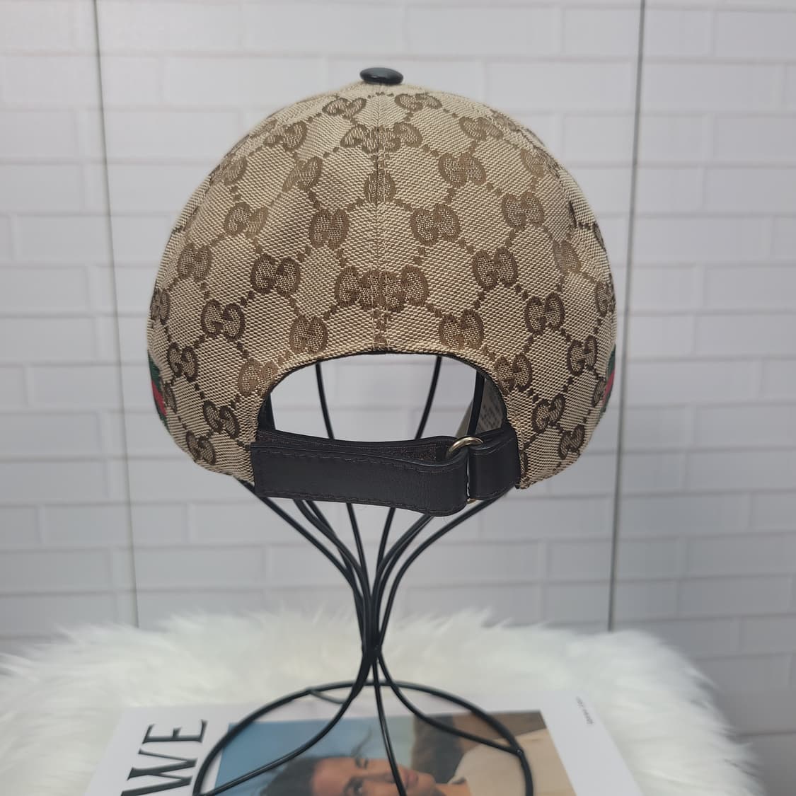 GUCCI 구찌 모자 볼캡 캡 58cm M 사이즈 상품이미지3