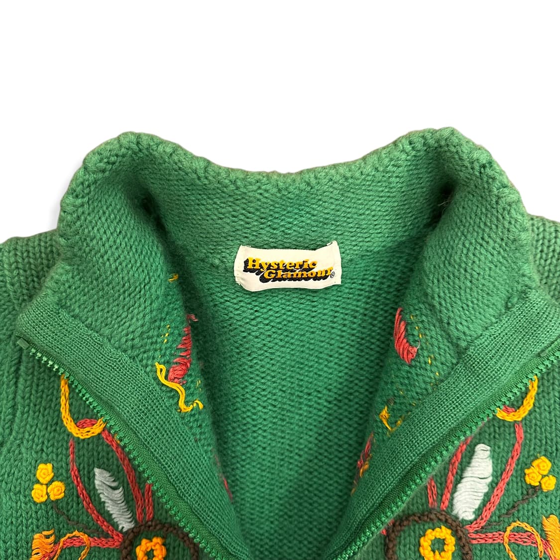 Hysteric Glamour, Floral Knit Zip Up 상품이미지6