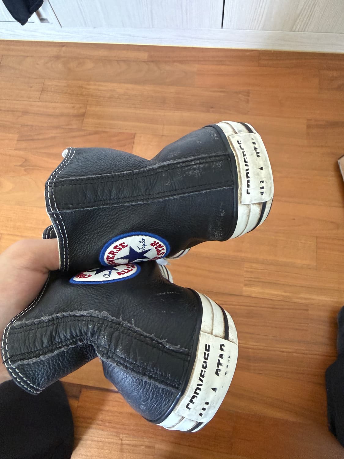 Leather converse 상품이미지3