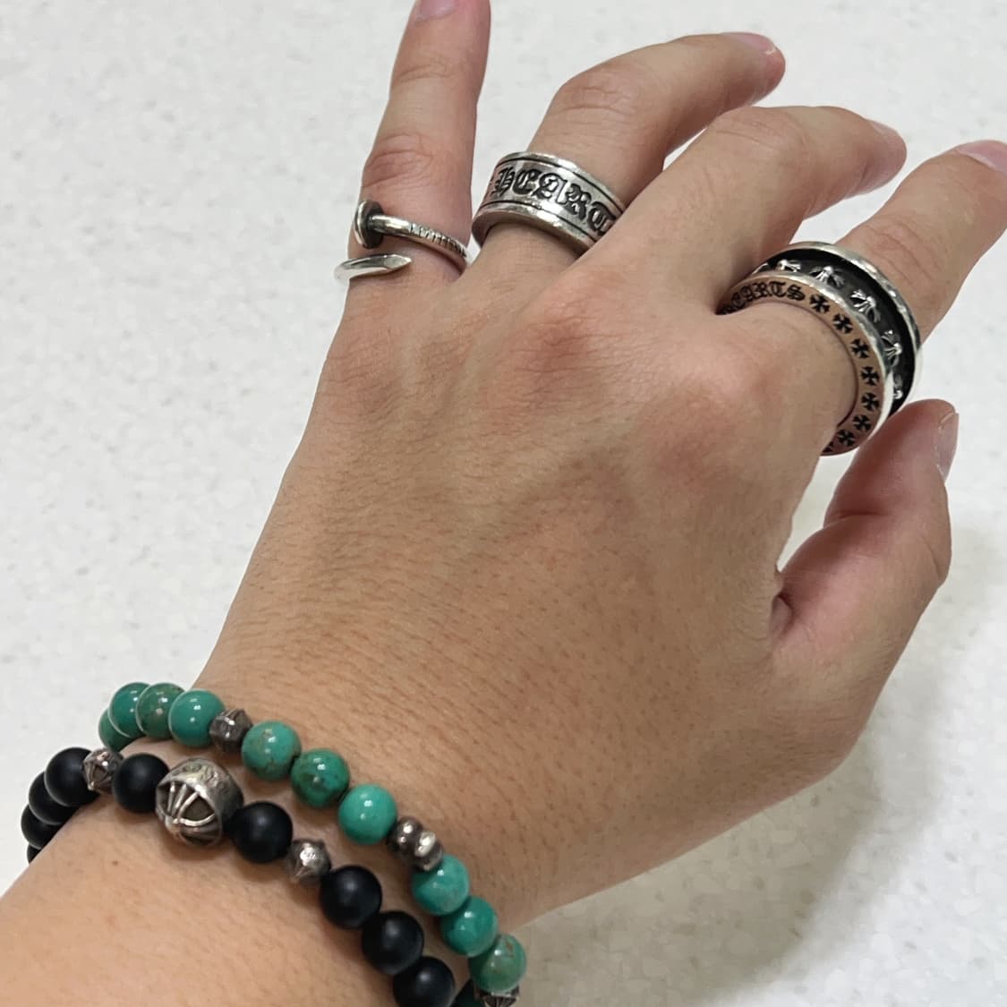 크롬하츠 플랫 네일링 상품이미지10