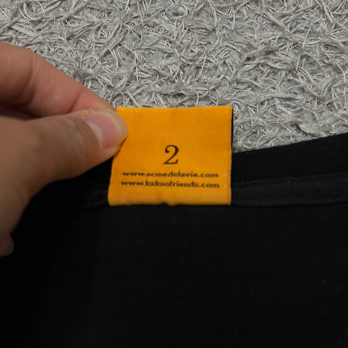 [100] 아크메드라비x카카오 반팔티 상품이미지5