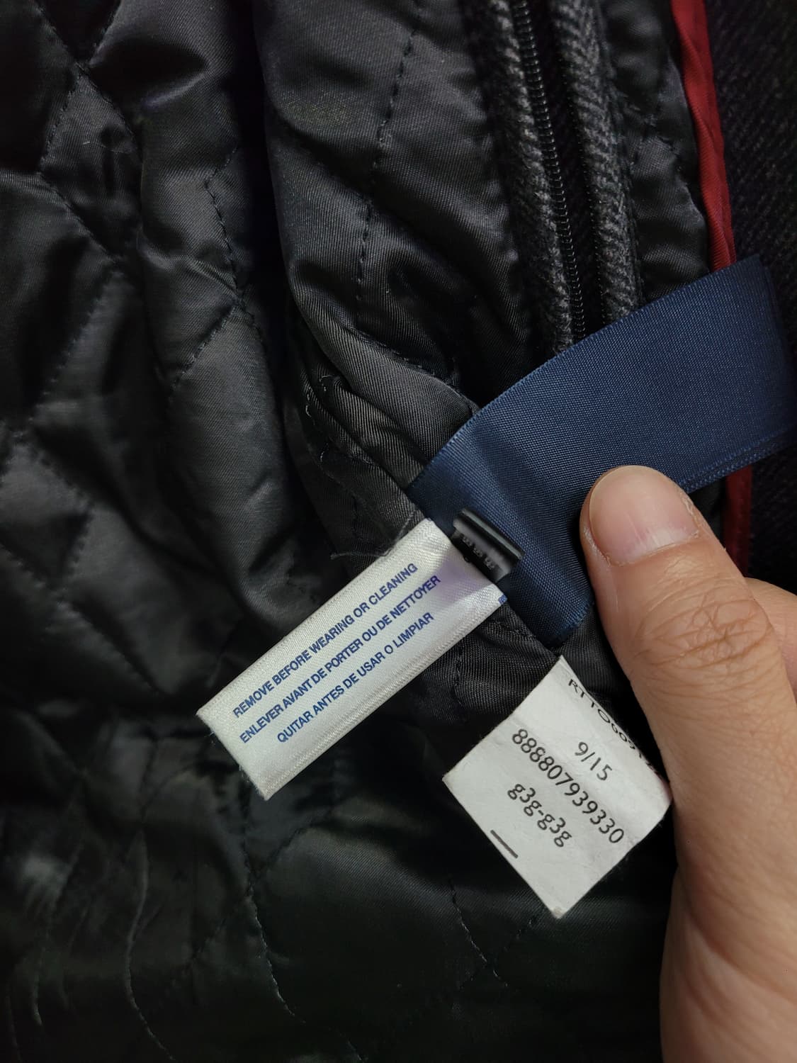 타미힐피거 차콜 그레이 필드 자켓 패딩 점퍼 상품이미지6