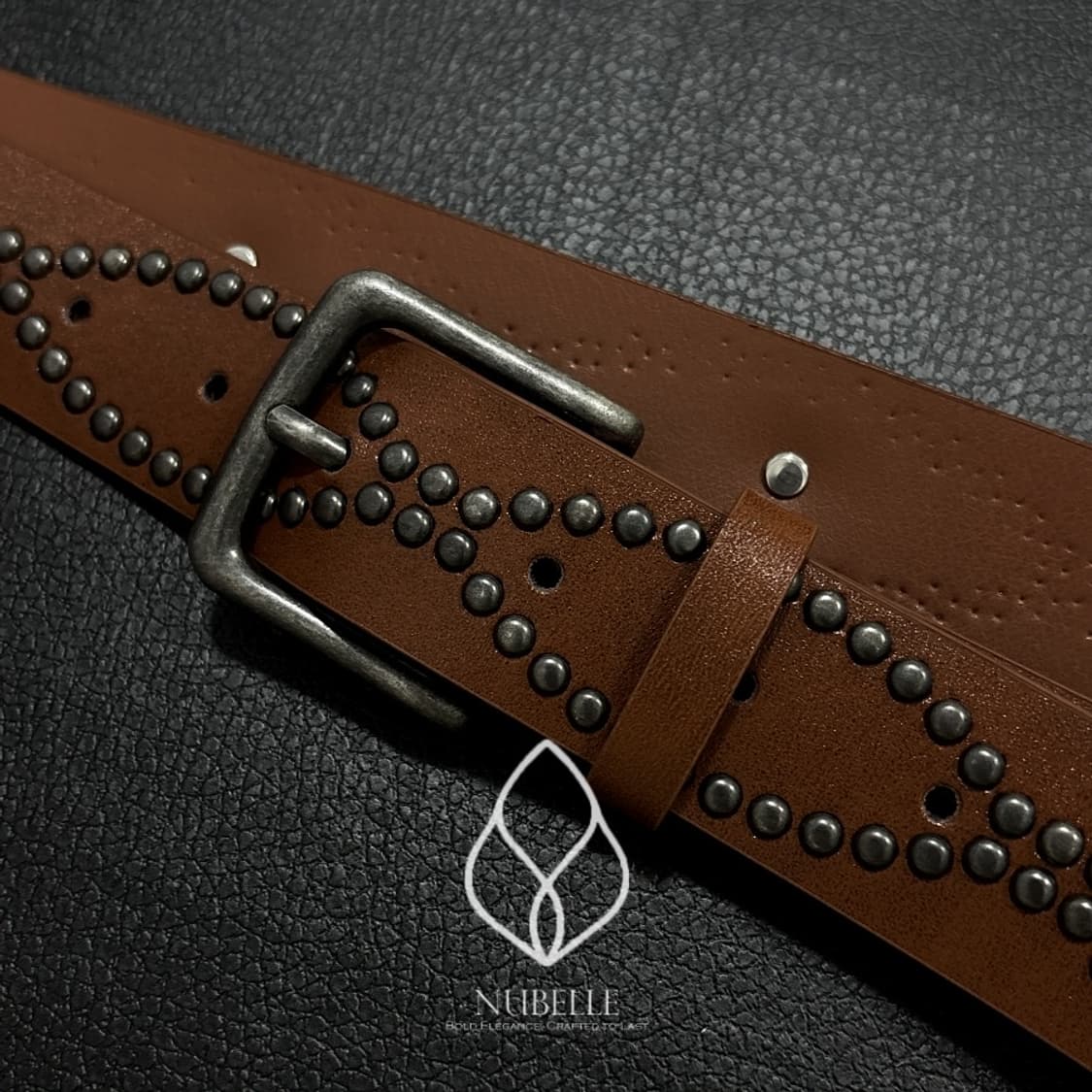 🌗 Ethnic stud belt / 에스닉 스터드 웨스턴 벨트 상품이미지5