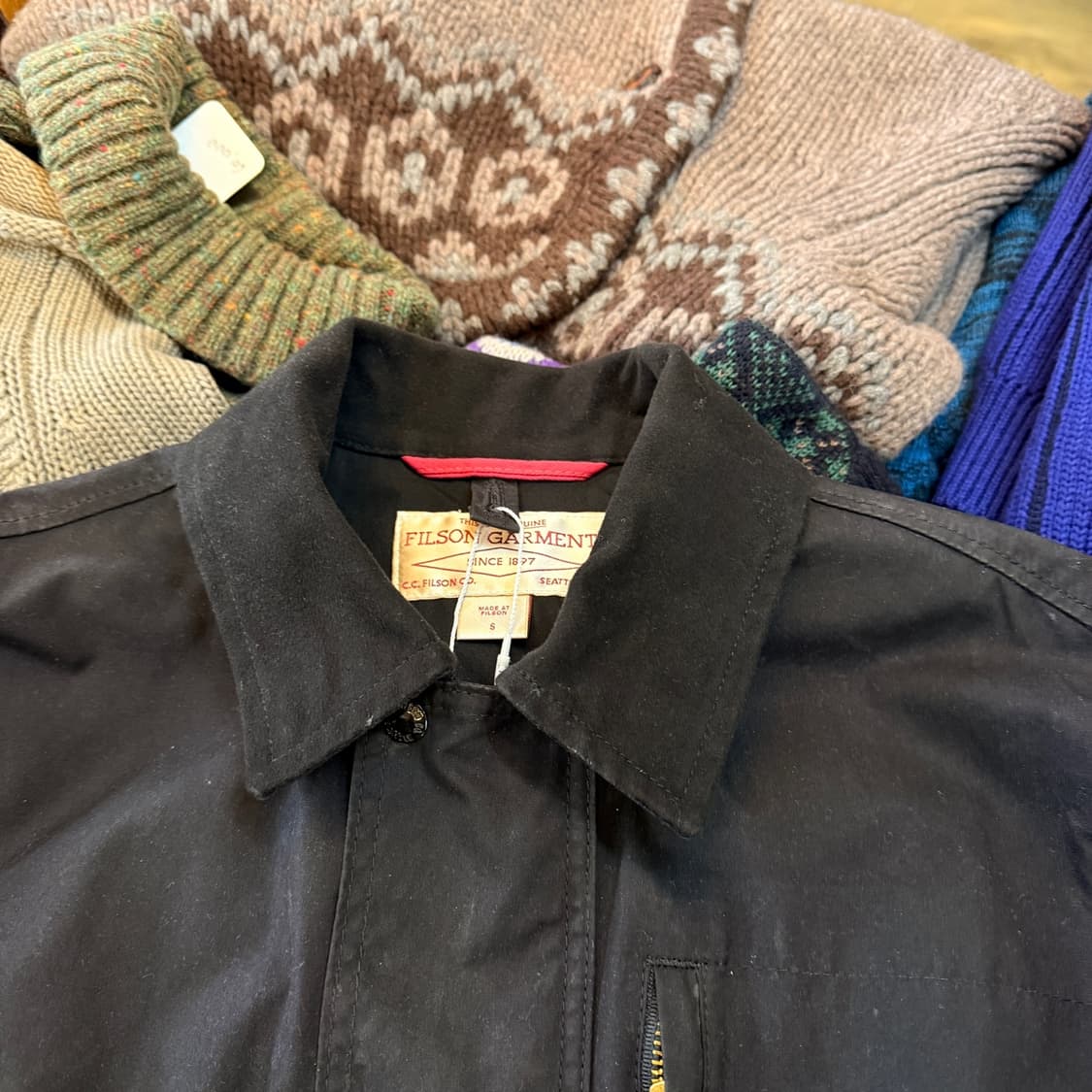 구형 필슨 MADE IN USA 왁스 왁스드 자켓 상품이미지3