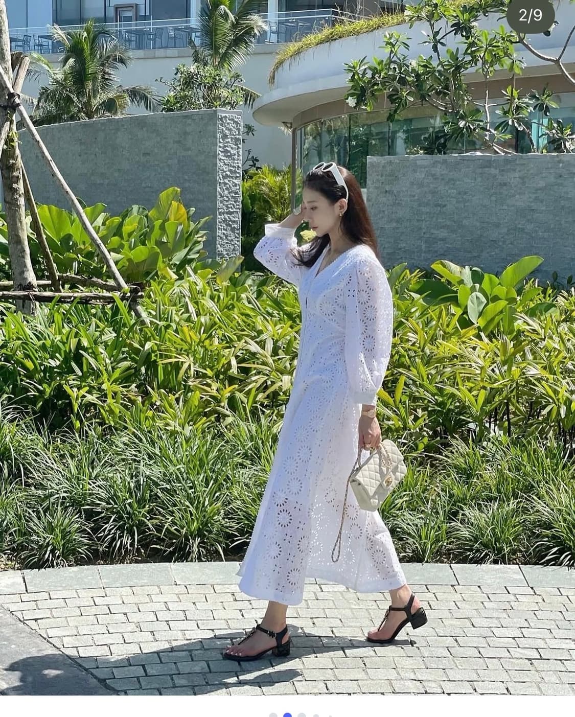 Cecile Punching Lace Dress 상품이미지5