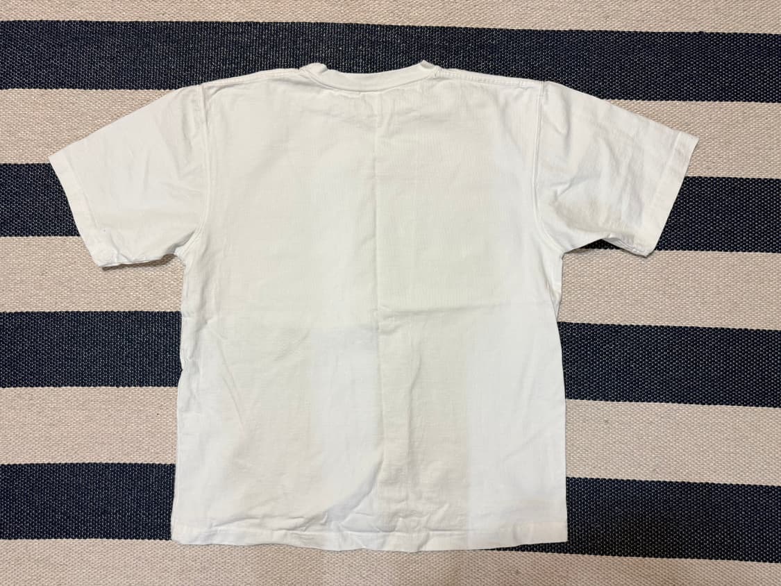 [XL] 캠버 CAMBER 헤비웨이트 반팔티 화이트 세탁만 한 새상품 상품이미지2