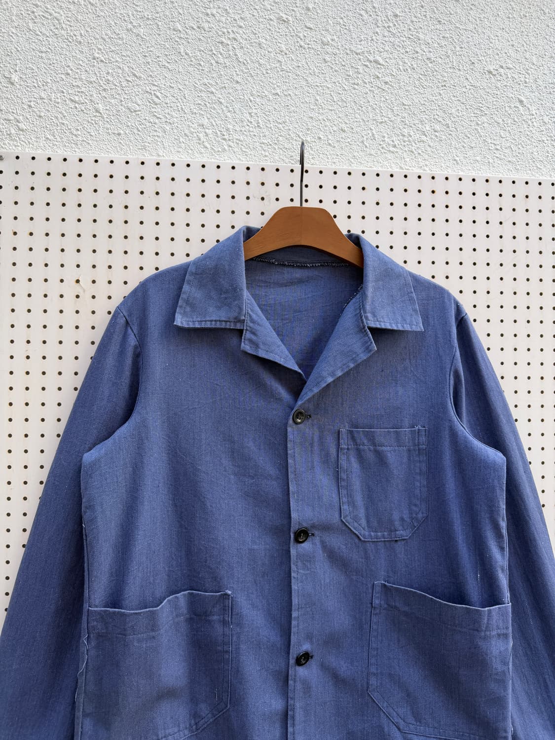 1980s LIGHTWEIGHT CHAMBRAY 샴브레이 프렌치워크자켓 상품이미지5